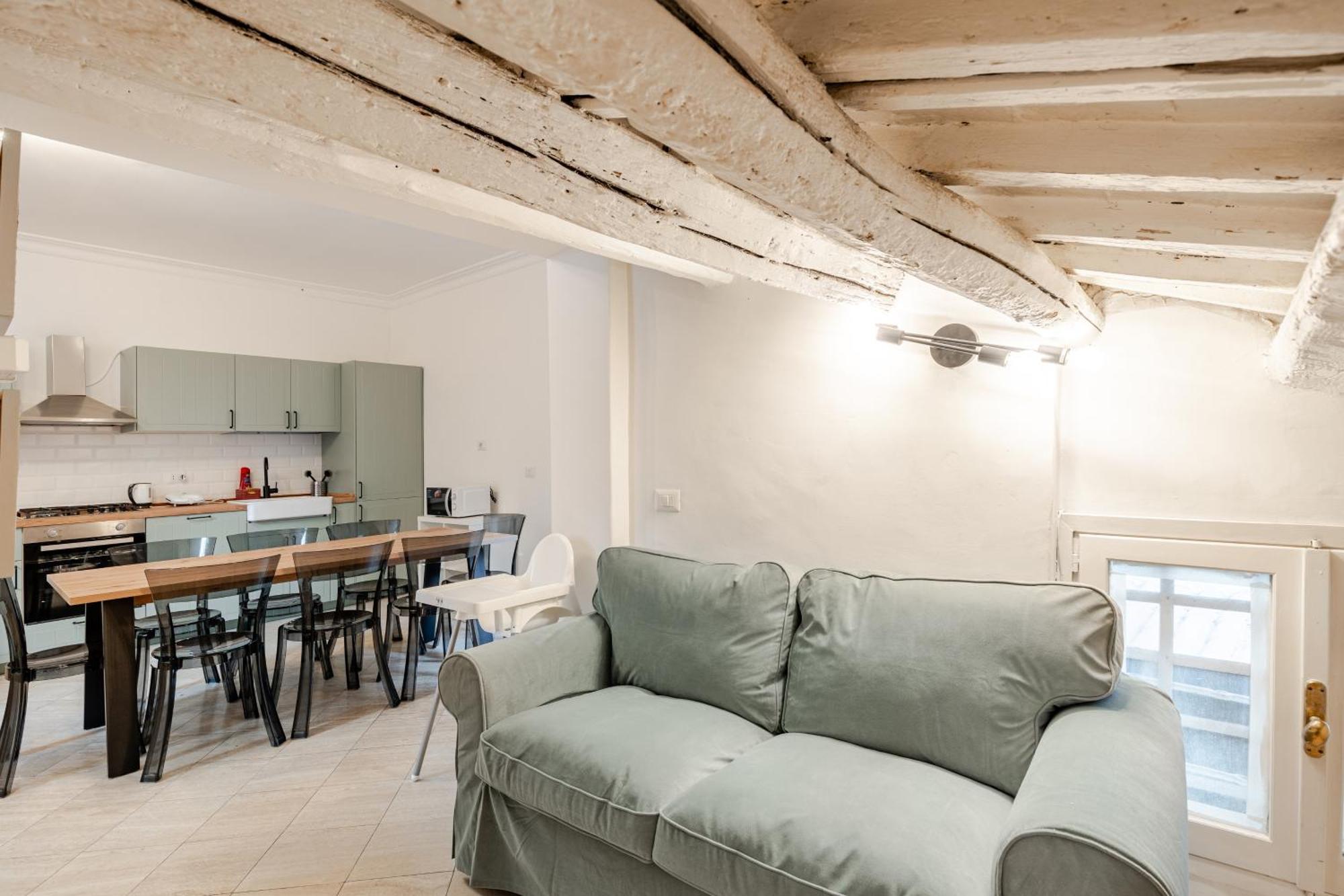 Lejlighed Casa Storica 4bdr Con Terrazza A Campo De Fiori